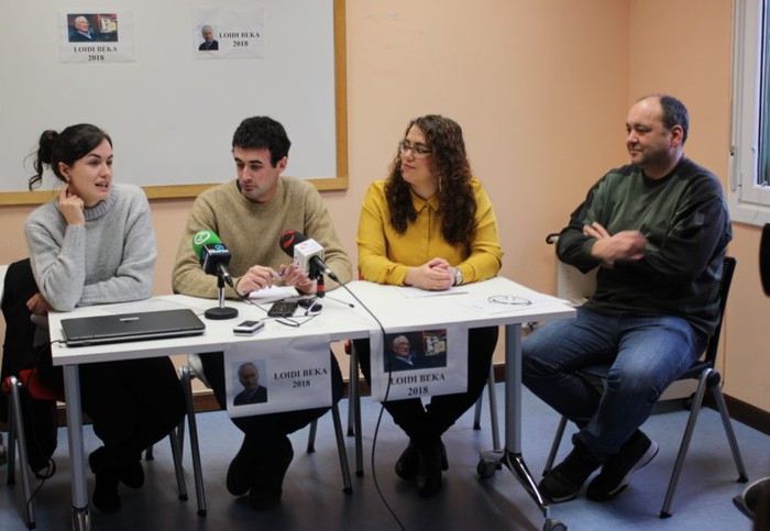 J. Antonio Loidi bekaren irabazleek, Unai eta Maddalen Oiartzunek, saio parte-hartzaile batean iragarriko dute CBA kulturgunean urrian
