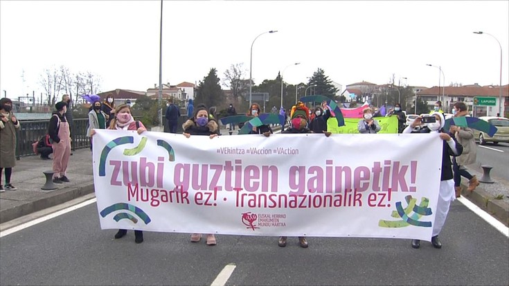 Emakumeen Mundu Martxa maiatzaren 10ean helduko da Santiago zubira