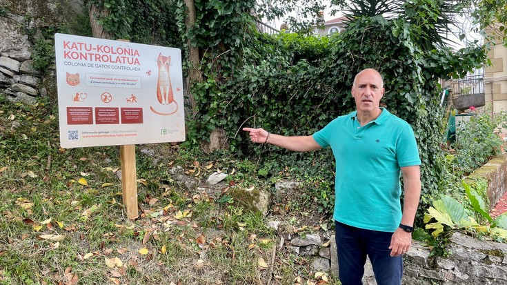 Kale-katuen gainpopulazioa kontrolatzeko kanpaina abian da Hondarribian