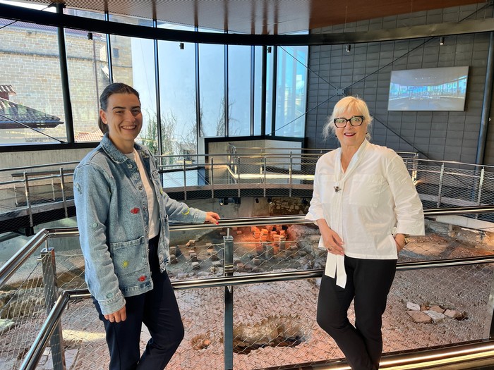 Terma erromatarren hasierako efektuak indarra galdu badu ere, Aste Santu ona egin du Oiasso Museoak