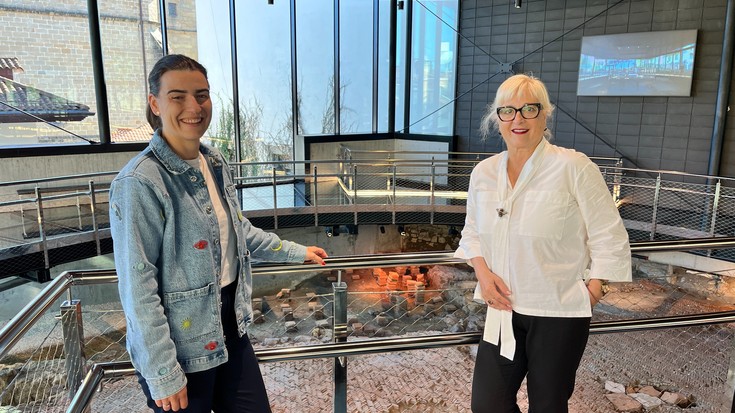 Terma erromatarren hasierako efektuak indarra galdu badu ere, Aste Santu ona egin du Oiasso Museoak