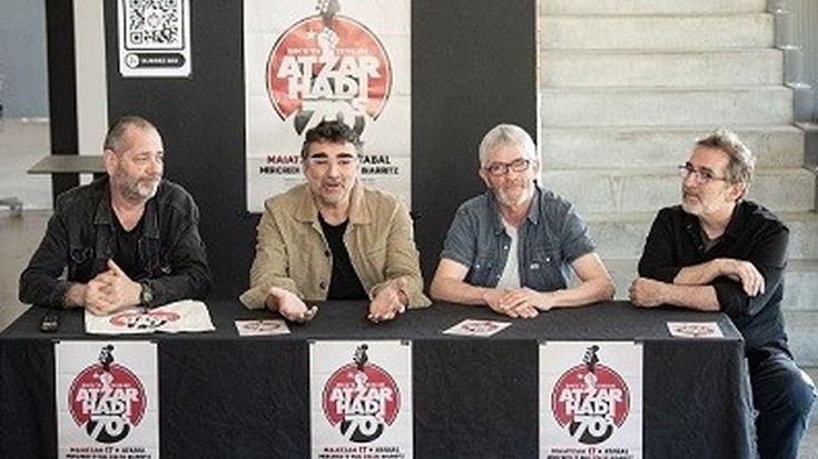 Atzar Hadi musika taldeak kontzertua eskainiko du larunbatean Hernaniko Oialume Biltokian