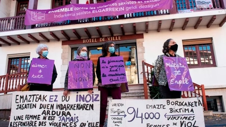 Iaz biolentzia matxistaren 35 biktima artatu zituen Bagera elkarteak Hendaian