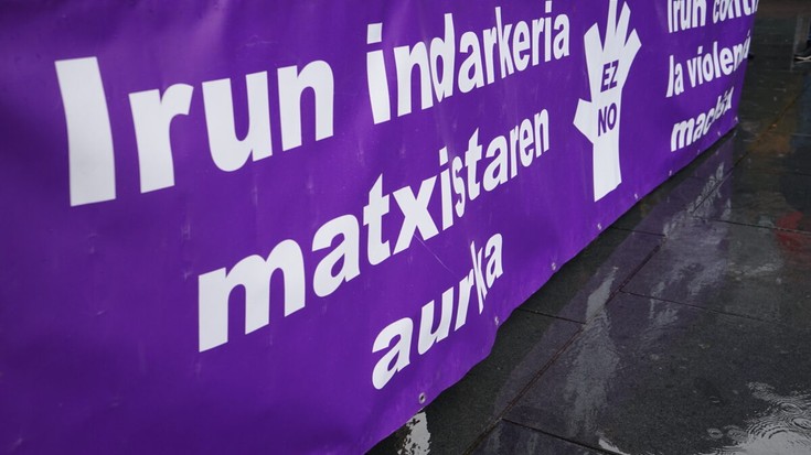 Irunen gertatutako azken sexu-erasoa salatzeko elkarretaratzera deitu dute gaur 19:00etan San Juan plazan