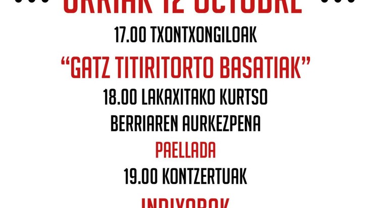Urriaren 12an ekingo dio Lakaxitak denboraldi berriari 
