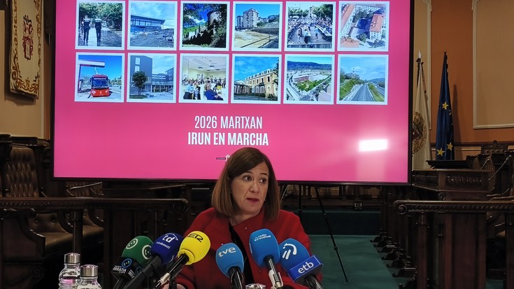Cristina Laborda: «2026a konplexua izango da, baina etorkizuneko Irun eraldatzeko proiektuen urtea izango da»