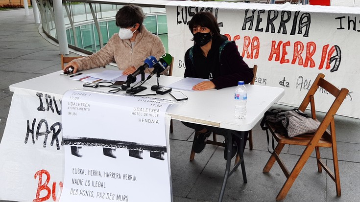 Giza eskubideen aldeko euskal herritar oro mobilizatzera deitu du Harrera Sareak