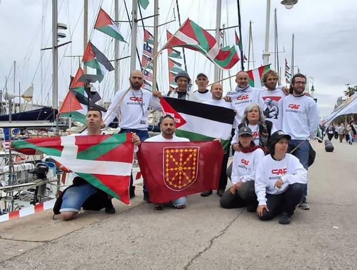 Luka Remiro beratarra Israelgo Armadak gelditu duen Global Sumud flotillako Elengi ontzian zihoan