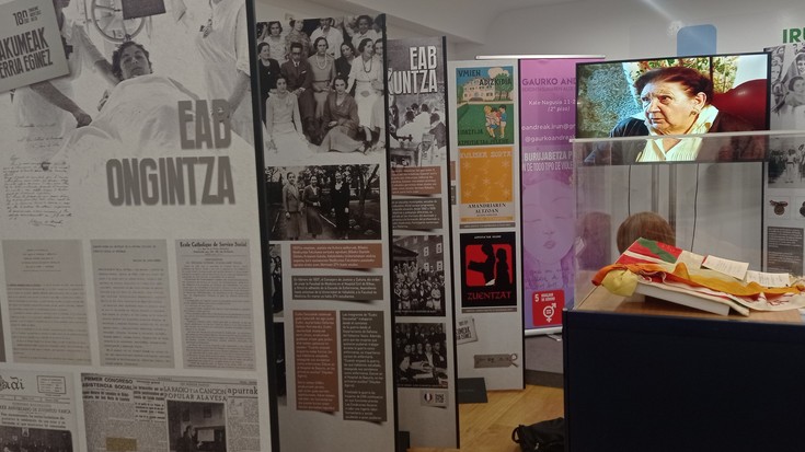 Aberria egin zuten milaka emakume abertzaleen memoria berreskuratzeko lanetan dihardute