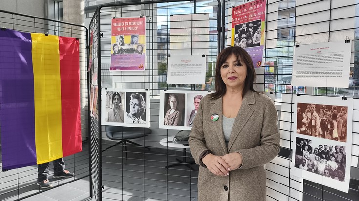Marijo Nogues: «Errepublikaren kultura eta askatasun loraldia suntsitu zuten faxistek, baina jende gutxik daki oraindik Irunen benetan gertatutakoa»