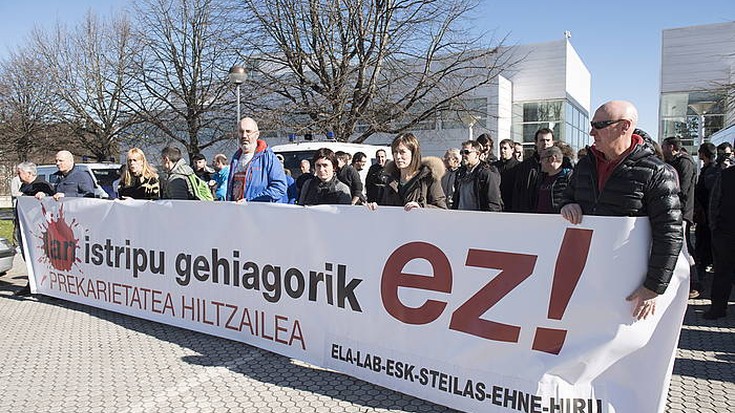 50 urteko langile bat hil da Landetxa-Katea auzoko Plasticos Alai enpresan