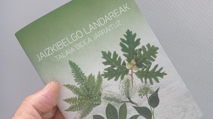 Jaizkibelgo landarediaren altxorrak eta mehatxuak ezagutarazteko liburuxka eta ibilaldia antolatu du Aranzadik