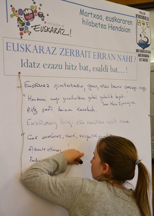Hendaia Euskaraz hilabetea ospatuko dute larunbata hontatik goiti