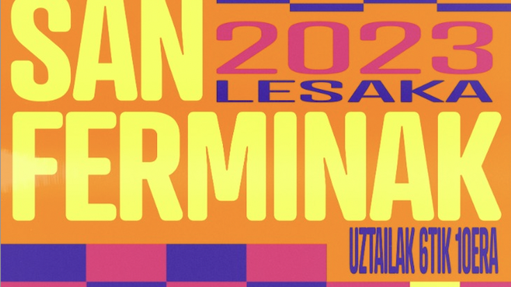 Lesakako Txozna Batzordeak prest du aurtengo Sanferminetarako egitaraua