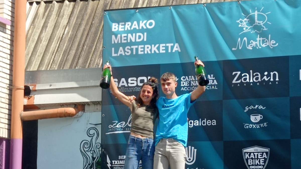 Beñat Albisu eta Lide Urrestarazu Berako 20. Mendi Maratoi Erdian garaile