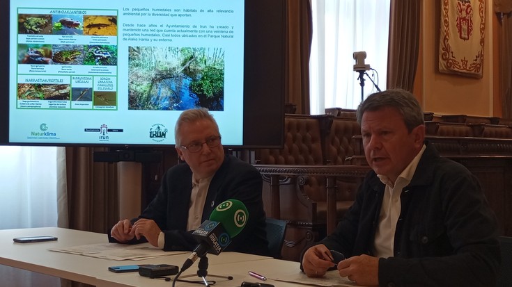 Matarrasaren ondotik lau mikro-hezegune sortuko dituzte Aiako Harriko 10 bat hektarea birnaturalizatzeko