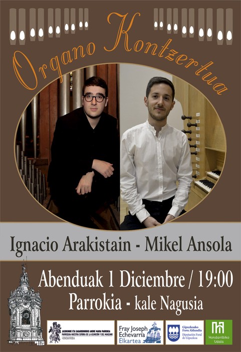 Kontzertua: Ignacio Arakistain eta Mikel Ansola