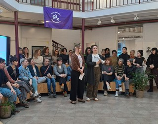 Iratxe Sorzabali elkartasuna adierazi eta tortura politiko sexuala salatu dute Hernanin