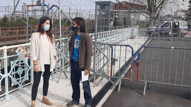 Mugak berehala ireki ditzaten eskatu du Bidasoko EH Bilduk Avenida Zubian