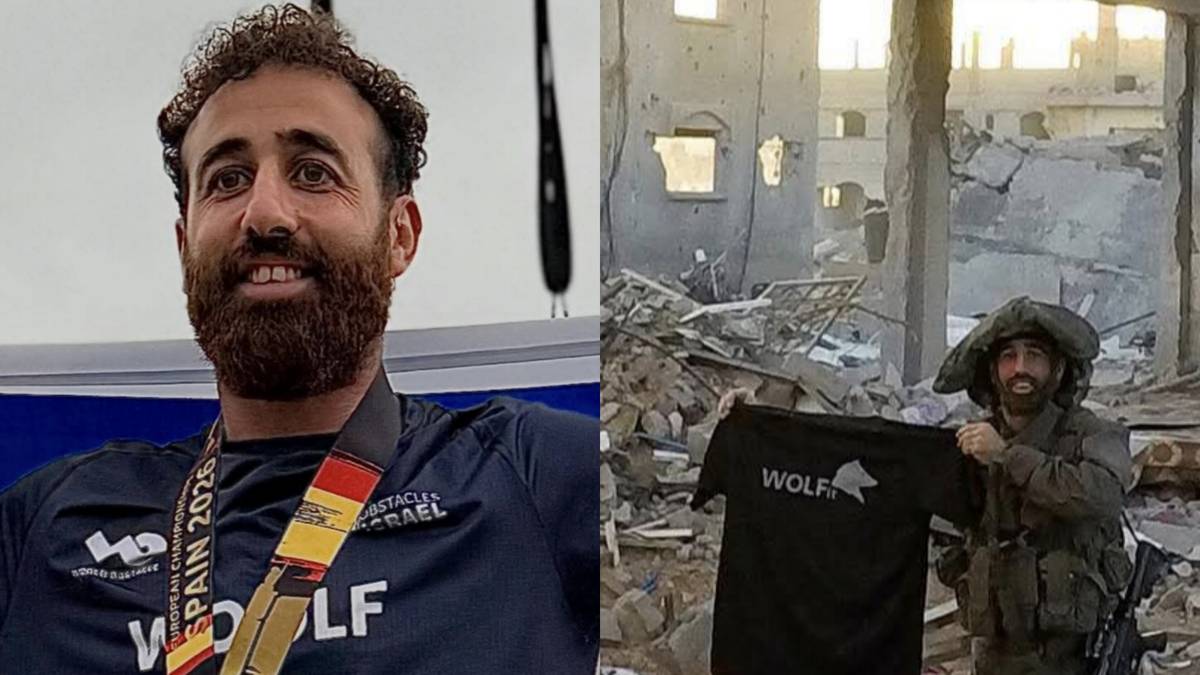 Gazako genozidioan parte hartu duen militar bat podiumera igo da Irungo OCR Europako Txapelketan