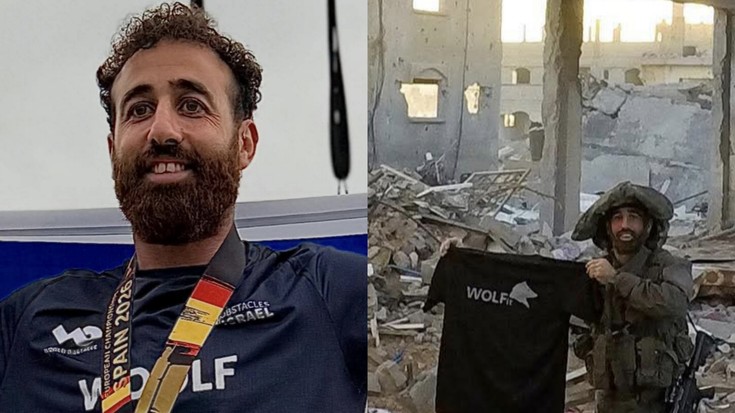 Gazako genozidioan parte hartu duen militar bat podiumera igo da Irungo OCR Europako Txapelketan