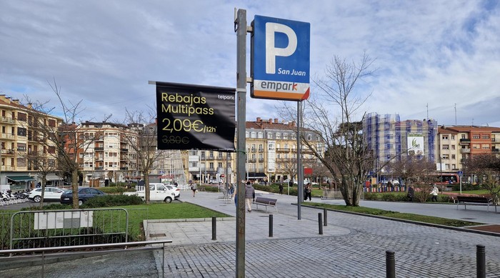 Merkealdietan kontsumoa suspertzeko merkeago aparkatzeko kanpaina errepikatuko dute Irunen