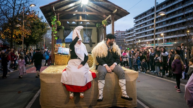 "Olentzero eta Mari Domingiren Etorrera" neketsua izango da Irunen aurten ere