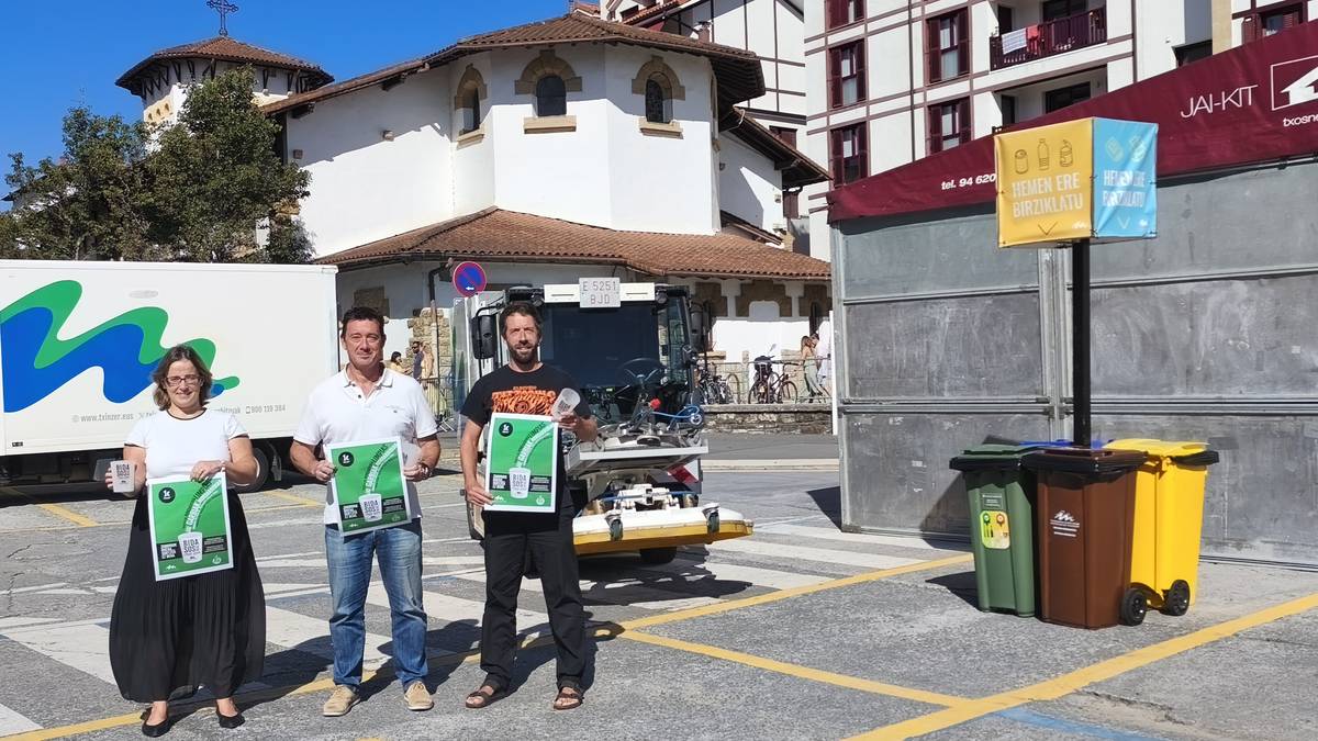 Garbitzaileen 125 lanaldi gehigarri Hondarribia jaietan ere txukun mantentzeko