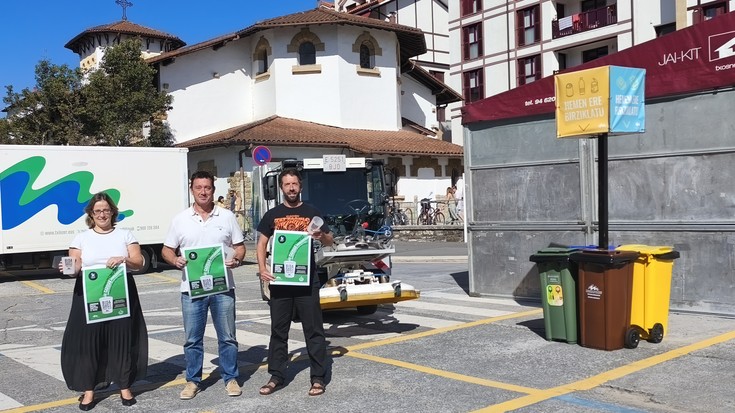 Garbitzaileen 125 lanaldi gehigarri Hondarribia jaietan ere txukun mantentzeko