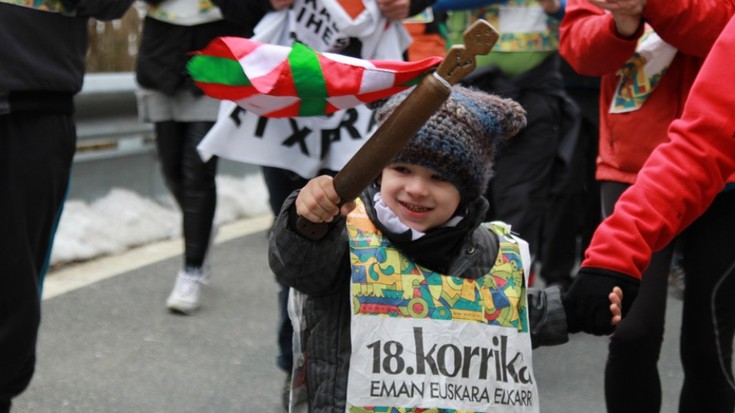 Korrika Txiki, ostiralean izanen da Hendaian