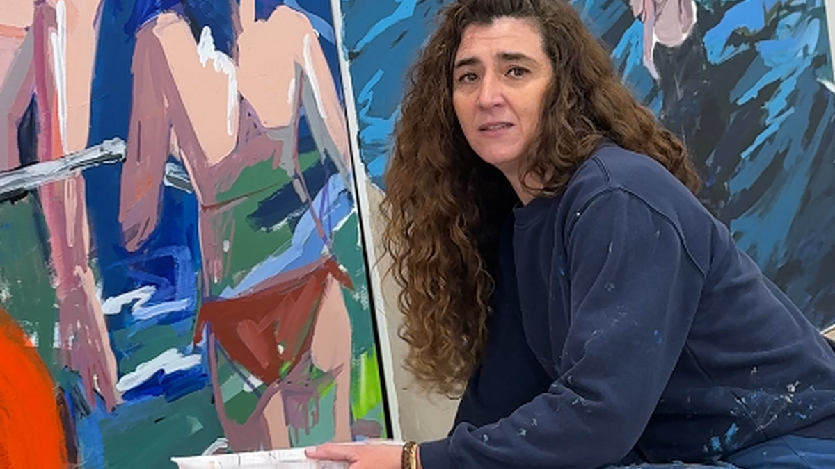 Naiara Goikoetxea: «Itsasoa aldakorra da, harekin dugun harremana bezalakoa, eta hori iradoki nahi izan dut, kolore, argia, materia, emozioak...»