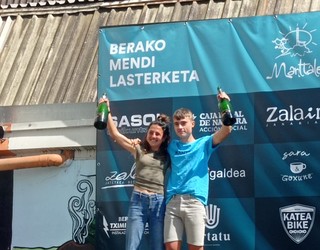 Beñat Albisu eta Lide Urrestarazu Berako 20. Mendi Maratoi Erdian garaile
