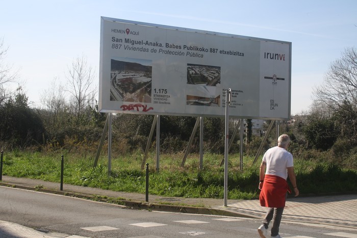 Bi hamarkada ondoren, lehen obrak ospatu nahi ditu Irungo Udalak San Migel-Anakan