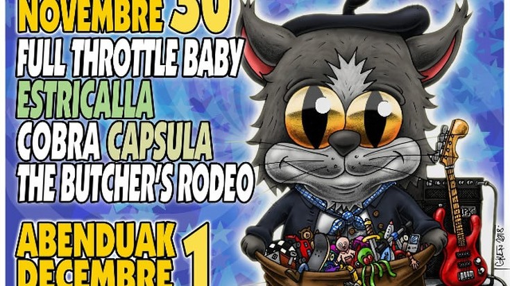 Jostailu bat sartze bat printzipioa jarraituz, 8. Olentzero Rock festibala antolatu dute