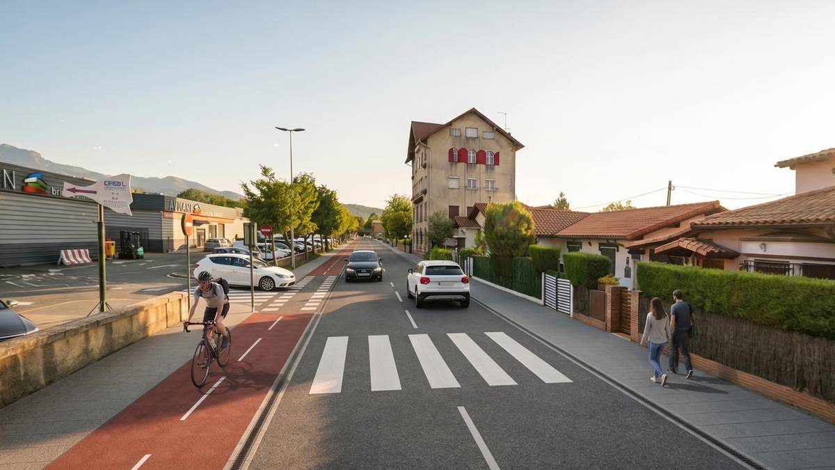 Mendelu «bulebarizatzeko» proiektuarekin aurrera egitea erabaki du Foru Aldundiak