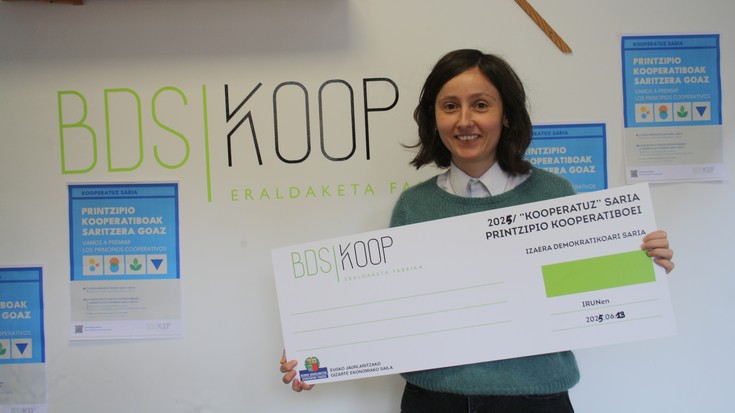 "Kooperatuz" laugarren saria antolatu du BDSKoop Eraldaketa Fabrikak