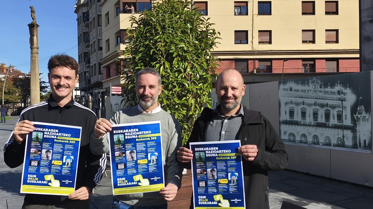 Irunen sei aste iraungo dute Euskararen Nazioarteko Eguneko ospakizunek