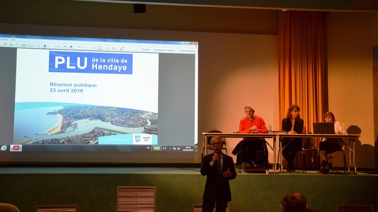 Hendaiako Herriko Etxeak, tokiko hirigintza planaren berritze proiektuari buruzko jendeen aitzineko galdeketa publikoa abiatu du