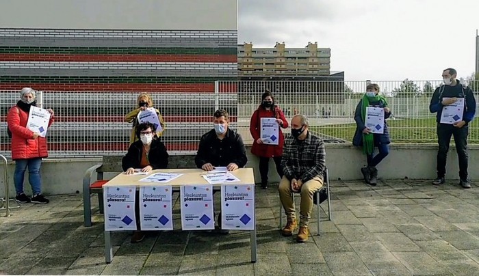 "Hezkuntza plazara" aldarrikatzeko mobilizazioa