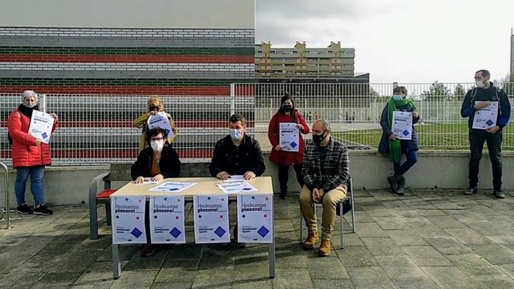 "Hezkuntza plazara" aldarrikatzeko mobilizazioa