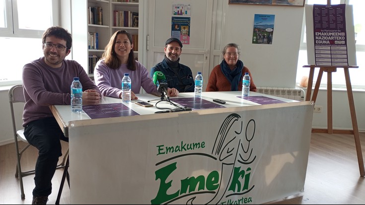 Emakumeen eskubideen borroka lehen lerroan jartzeko eguna(k)