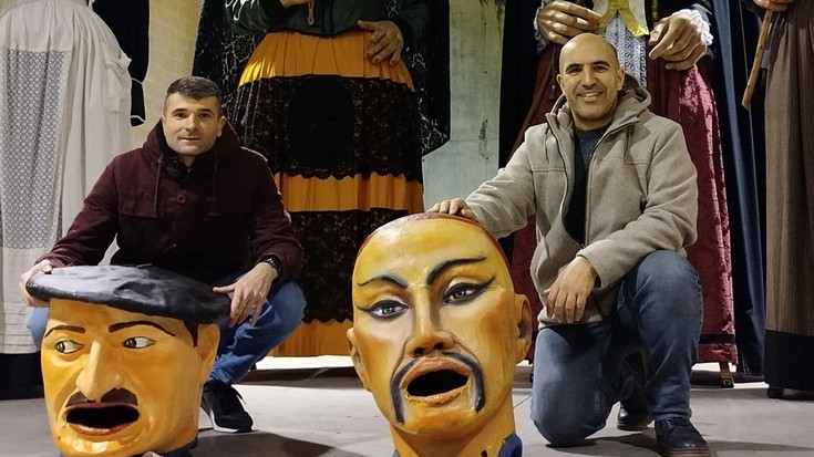 Irungo Atsegiñak antzinako zortzi erraldoien erreplika berriak larunbatean aurkeztuko ditu