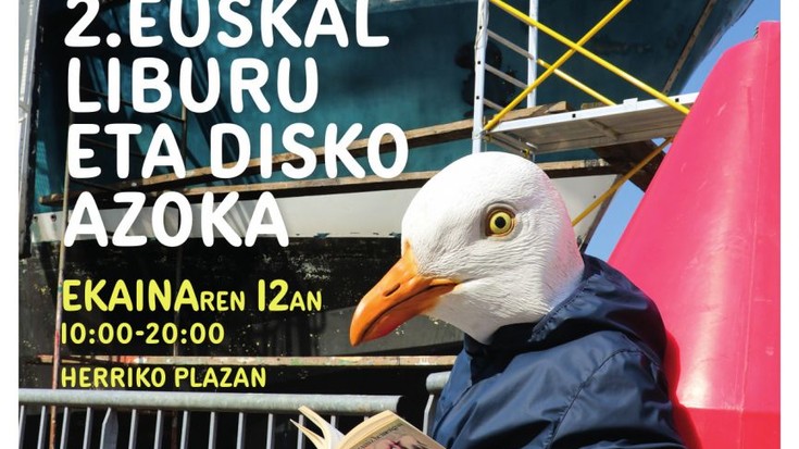 Argiak eta Baltsan Elkarteak Ziburuko 2. Euskal  liburu eta disko azoka antolatu dute