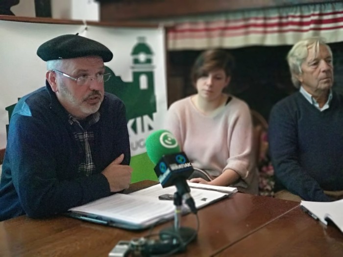Urruñan, alternatiba sendo bat osatzeko helburuarekin “Elgarrekin Urruña Berpiztu” taldea aurkeztu dute