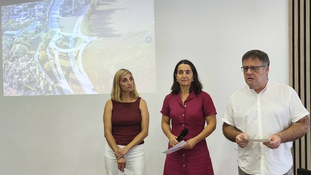 GI-636 eta N-638 errepideen saturazioa arintzeko alturazko konponbidea aurkeztu du EH Bilduk