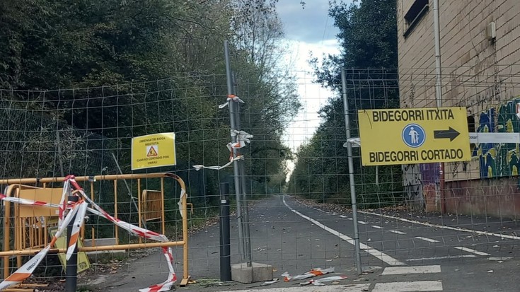 Instalazio elektrikoa bidean, Hondarribiraino bidegorria noizko argitu nahi luke Balaztak