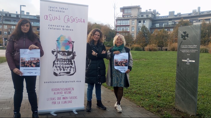 Indarkeria matxistaren biktima guztiak gogoan hartuz, memoria ariketa eraikigarri baten egiteko deia luzatu du Asun Casasolak