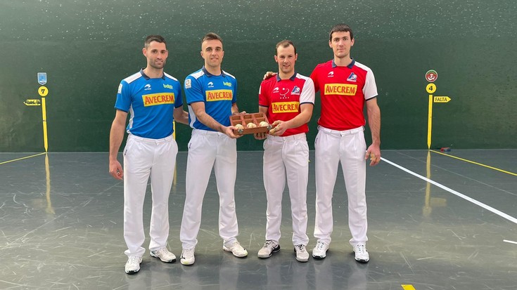 Pilota azkarrak aukeratu dituzte Bixintxo Pro pilota partidan ariko diren bi bikoteek