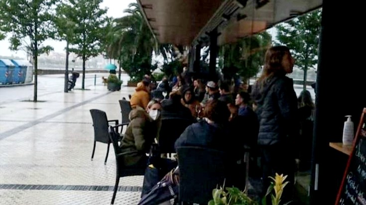 Ostatuetako terrazen berridekitzeak ez du Hego Euskal Herriko ostalarien egoera larria arindu