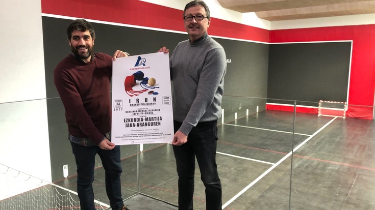 Pilota jaialdi handia Urantzu frontoian eguberritako opari 